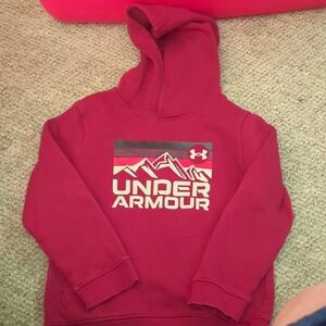 Under Armour Kids Burgundy Hoodie